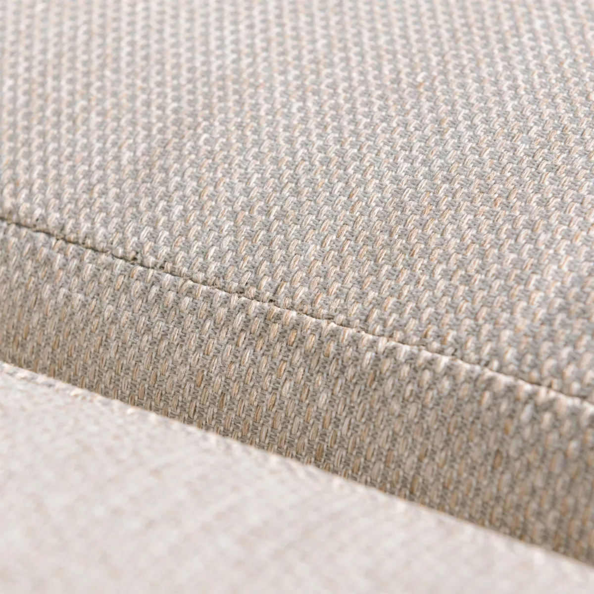 Salon de jardin en aluminium 7 places 5 pcs Amalfi Blanc et taupe