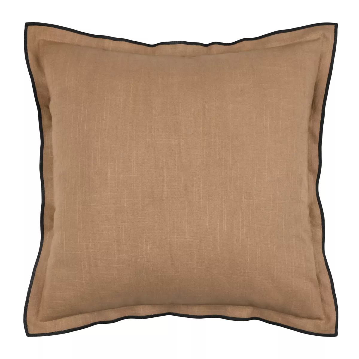 Cuscino quadrato in cotone (45 x 45 cm) Helios Camel