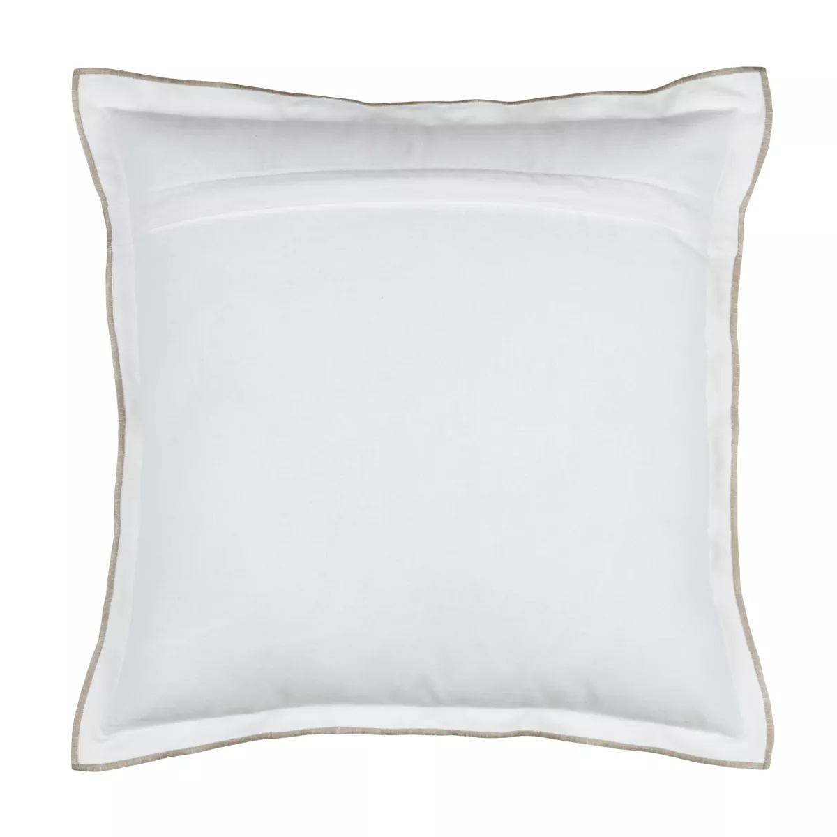 Cuscino quadrato in cotone (45 x 45 cm) Helios Bianco