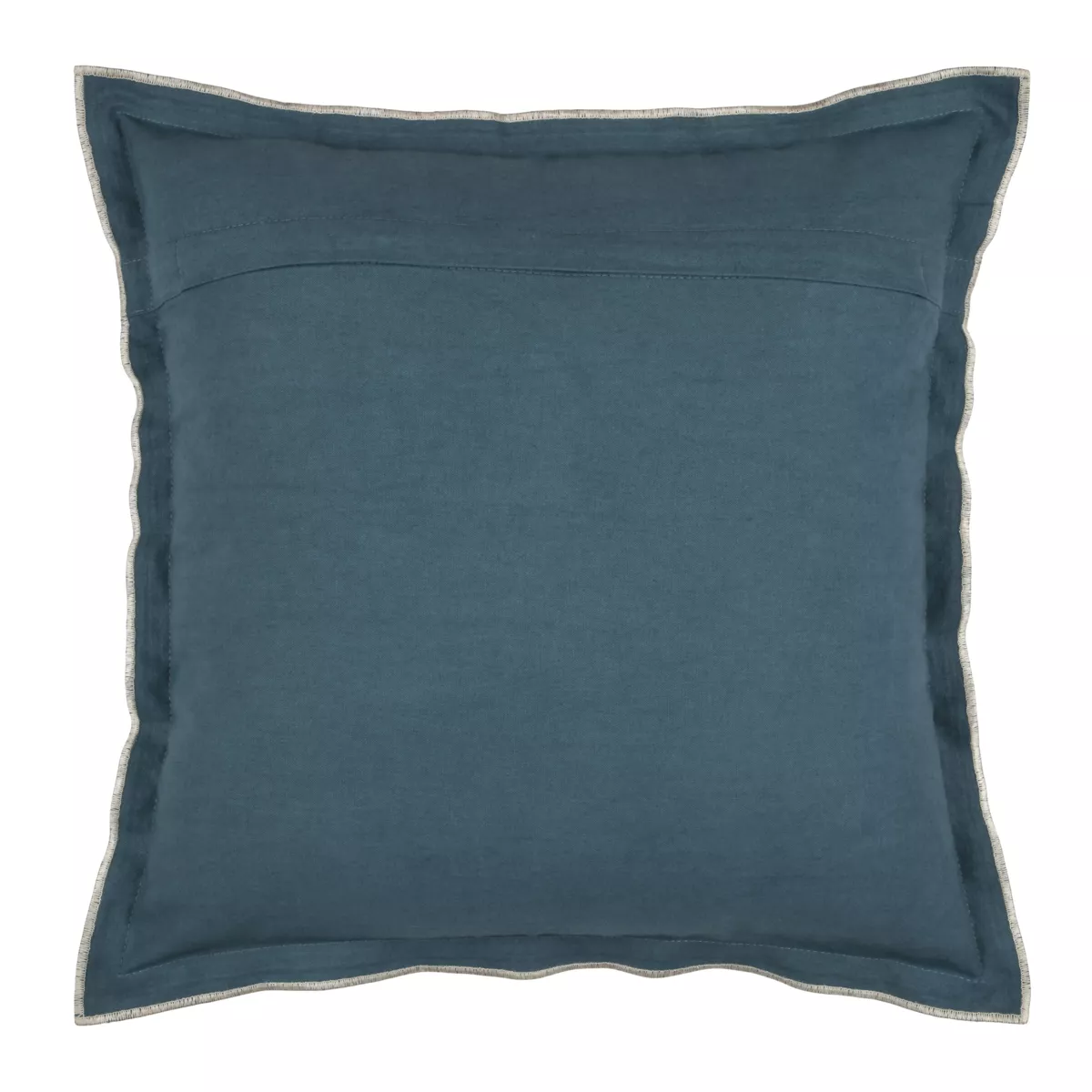 Coussin carré coton (45 x 45 cm) Helios Bleu