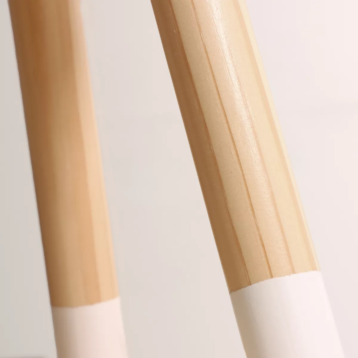 Table et 2 chaises enfant bois (H44 cm) Oursons Blanc