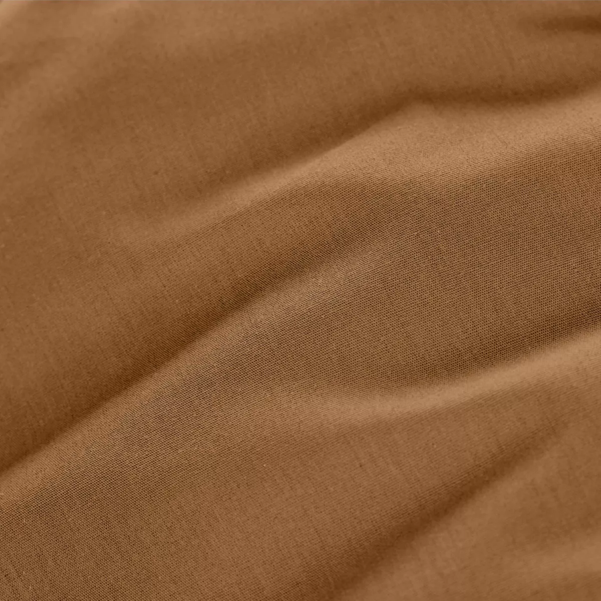 Federa per cuscino a rullo percalle di cotone (185 cm) Cali Camel