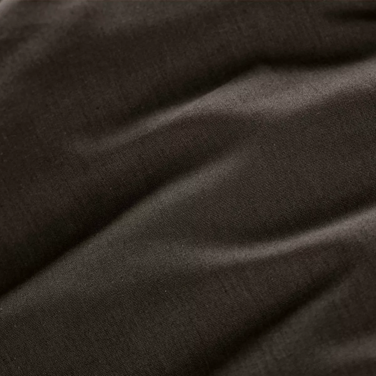 Sábana de percal de algodón (270 cm) Cali Negro