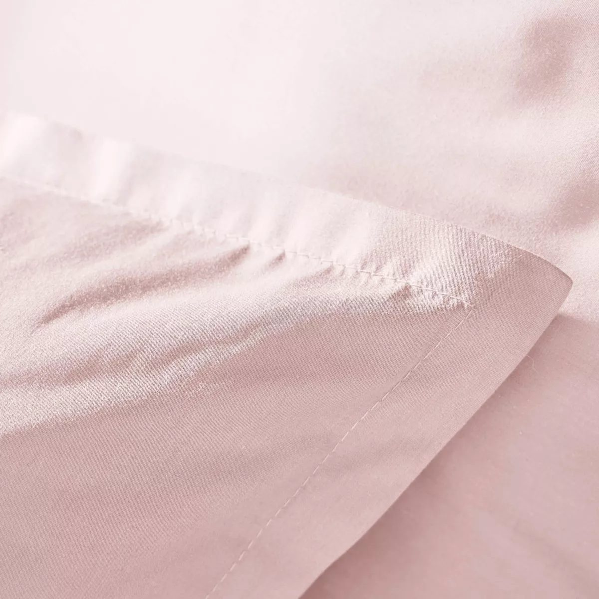 Funda nórdica de algodón percal (260 cm) Cali Rosa pálido