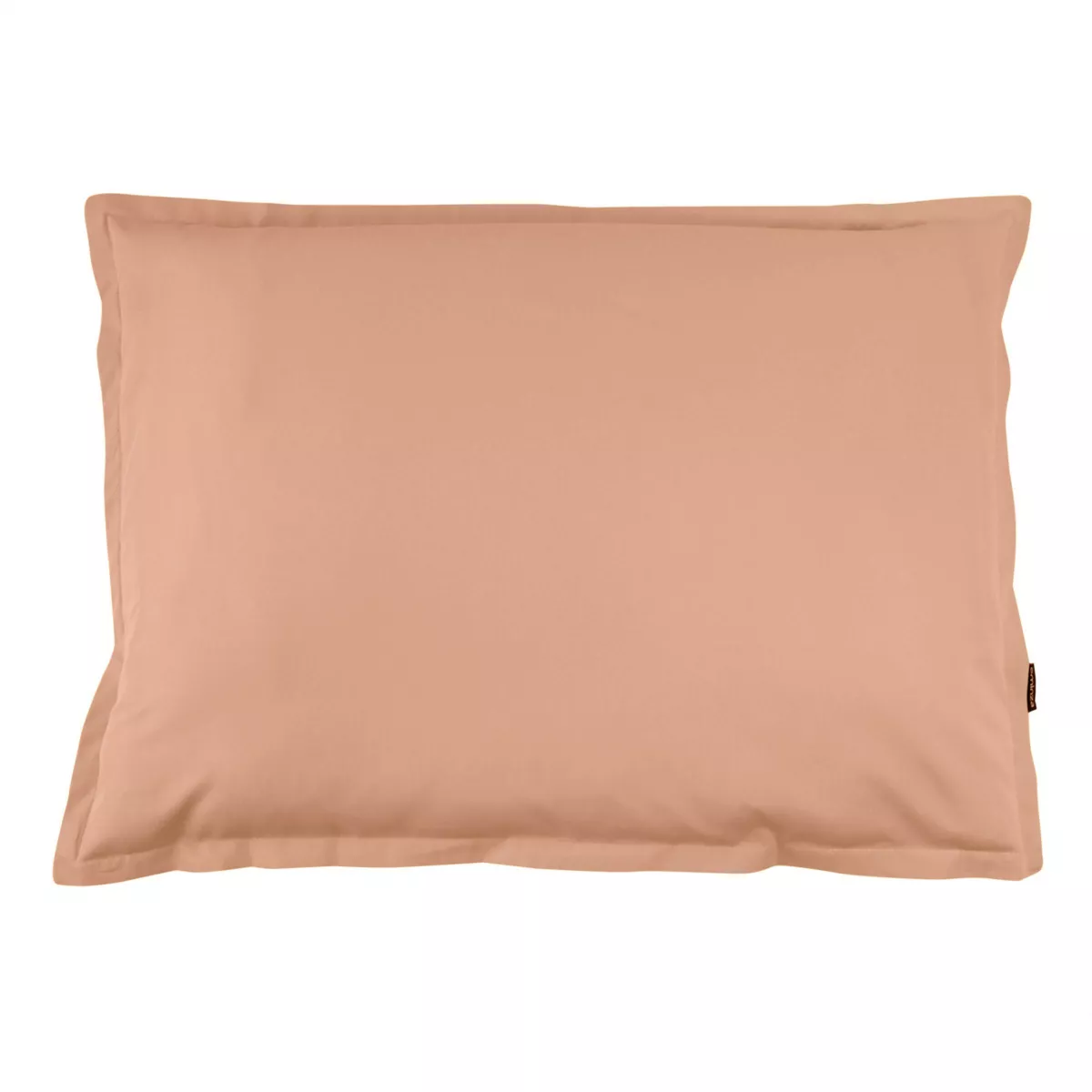 Rechthoekige kussensloop percale katoen (50 x 70 cm) Cali Perzikroze