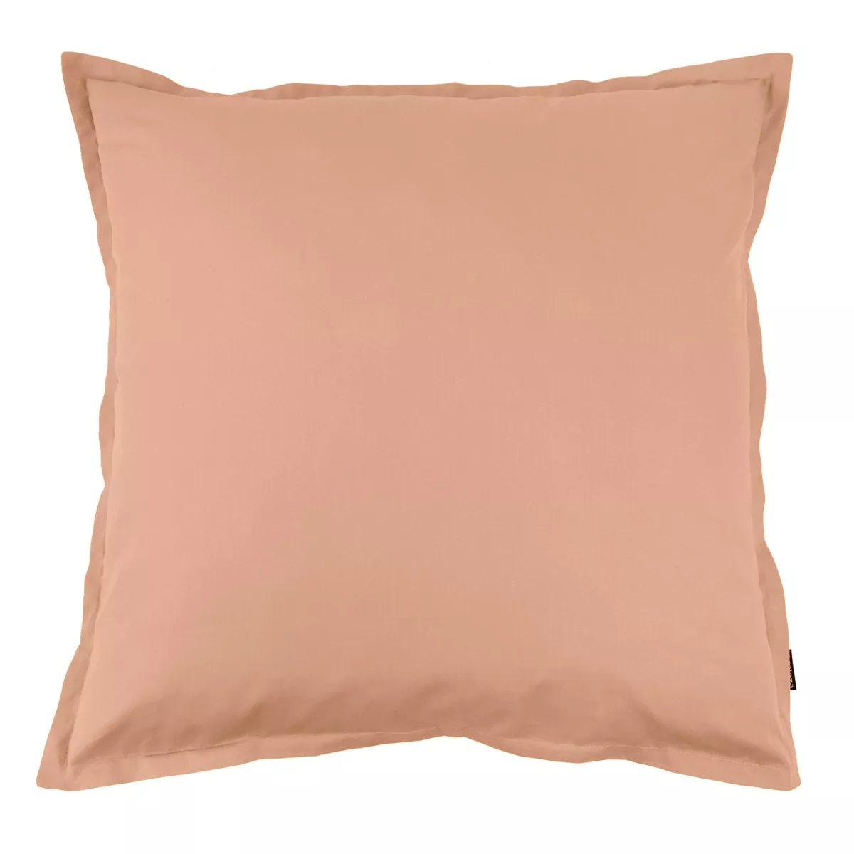 Funda de almohada cuadrada de percal de algodón (80 x 80 cm) Cali Rosa rubor