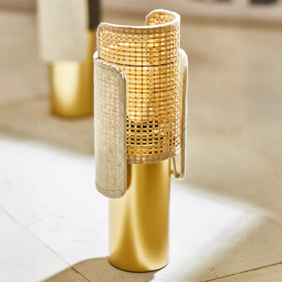 Tischleuchte Bourgeon Beige 2