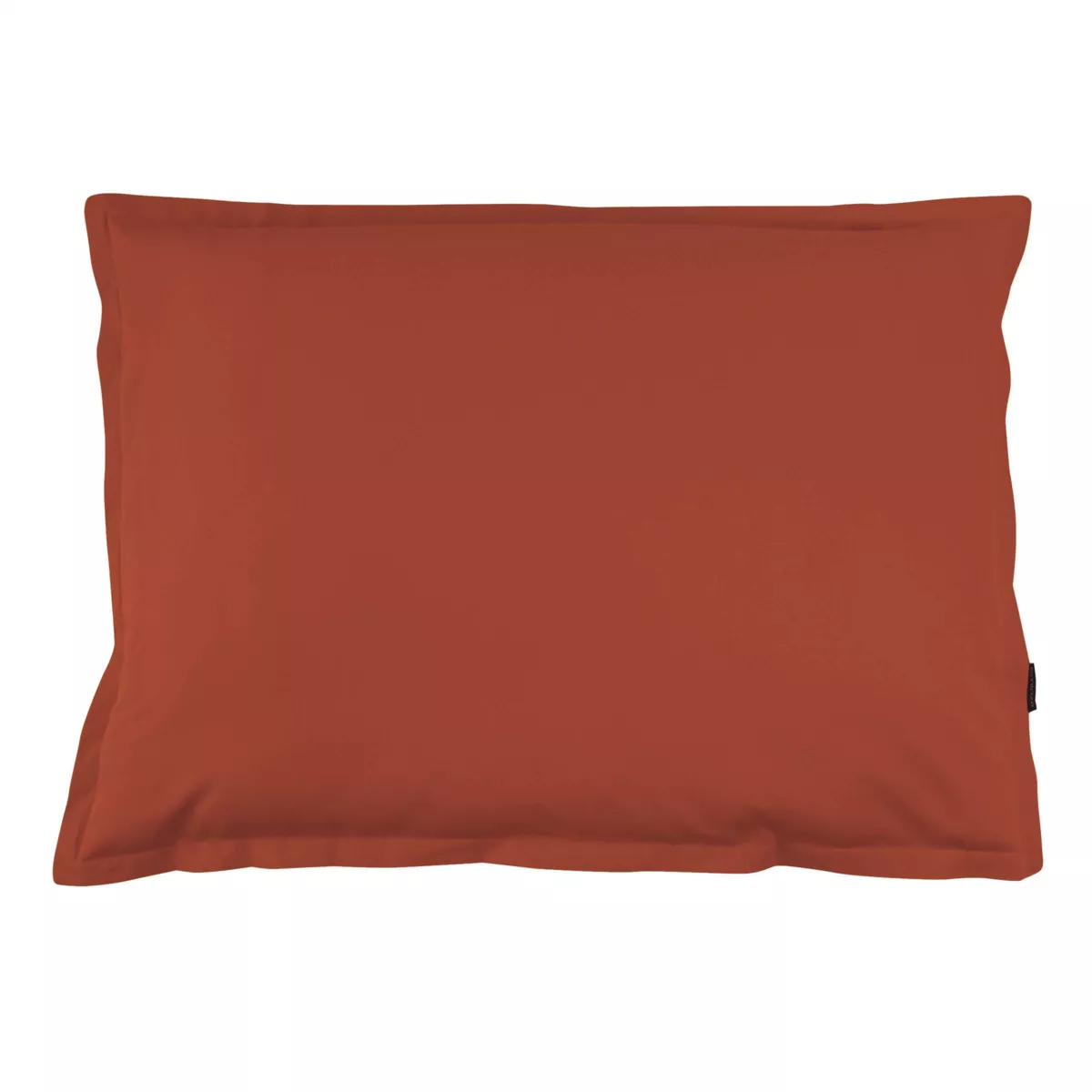 Funda de almohada rectangular en percal de algodón (70 cm) Cali Terracota