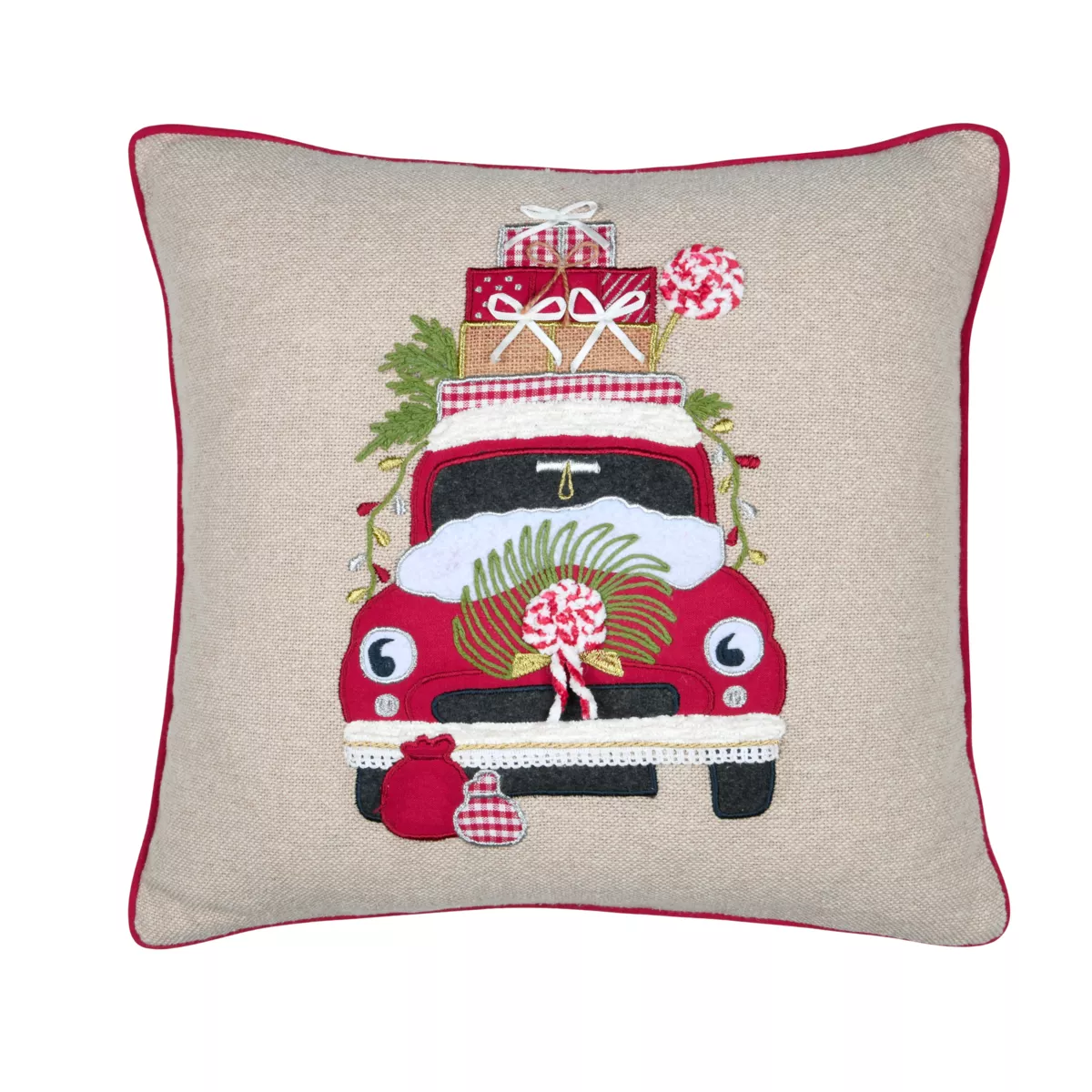 GIFTED COUSSIN 45X45 NATUREL