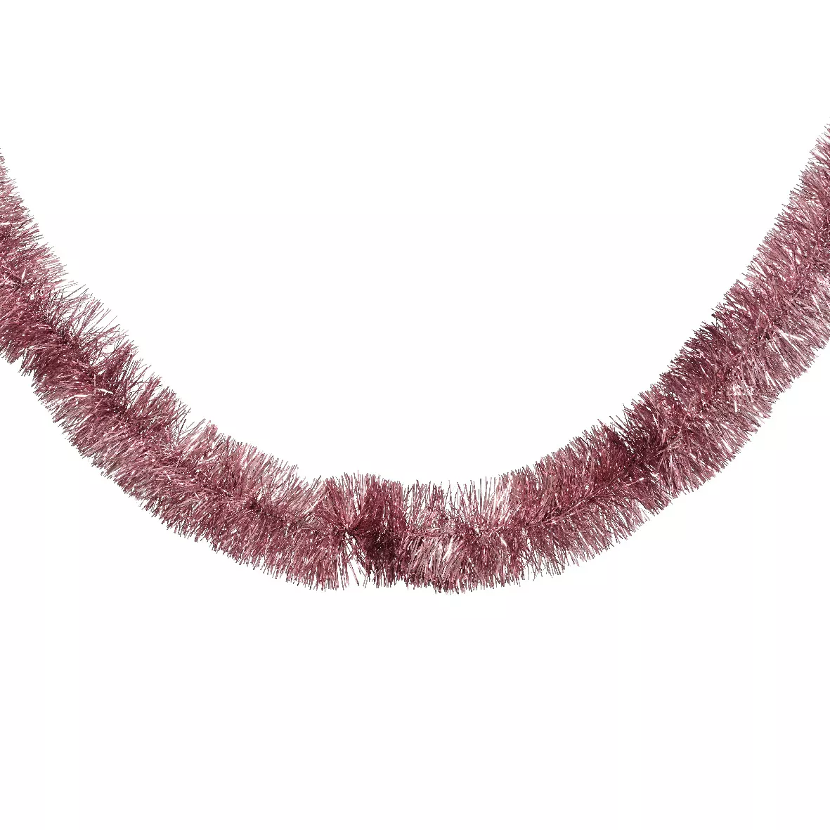 1 Guirlande scintillante pet dia10-L270cm rose pale ALPINE