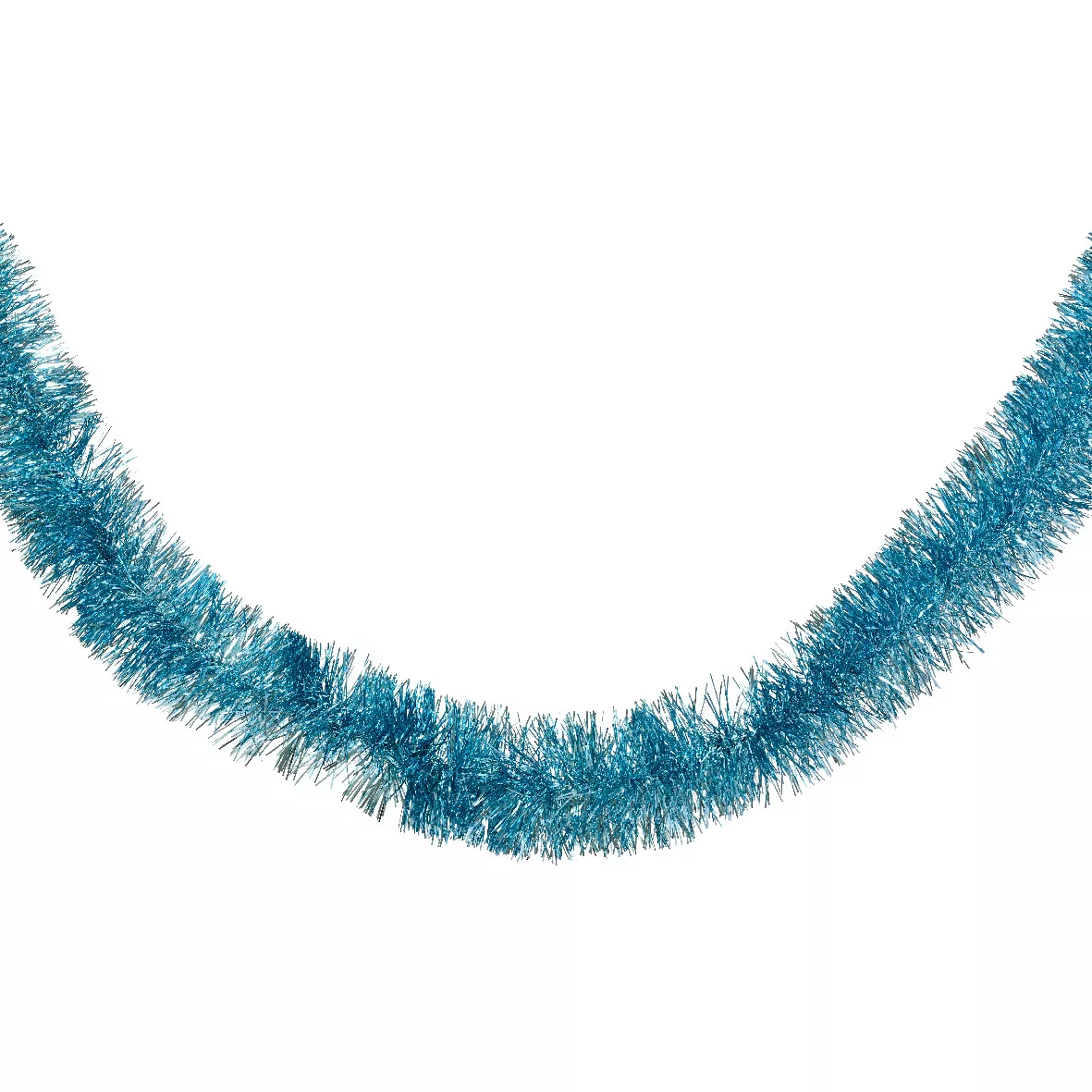 Weihnachtsgirlande (D10 cm) Alpine XL Funkelndes Blau