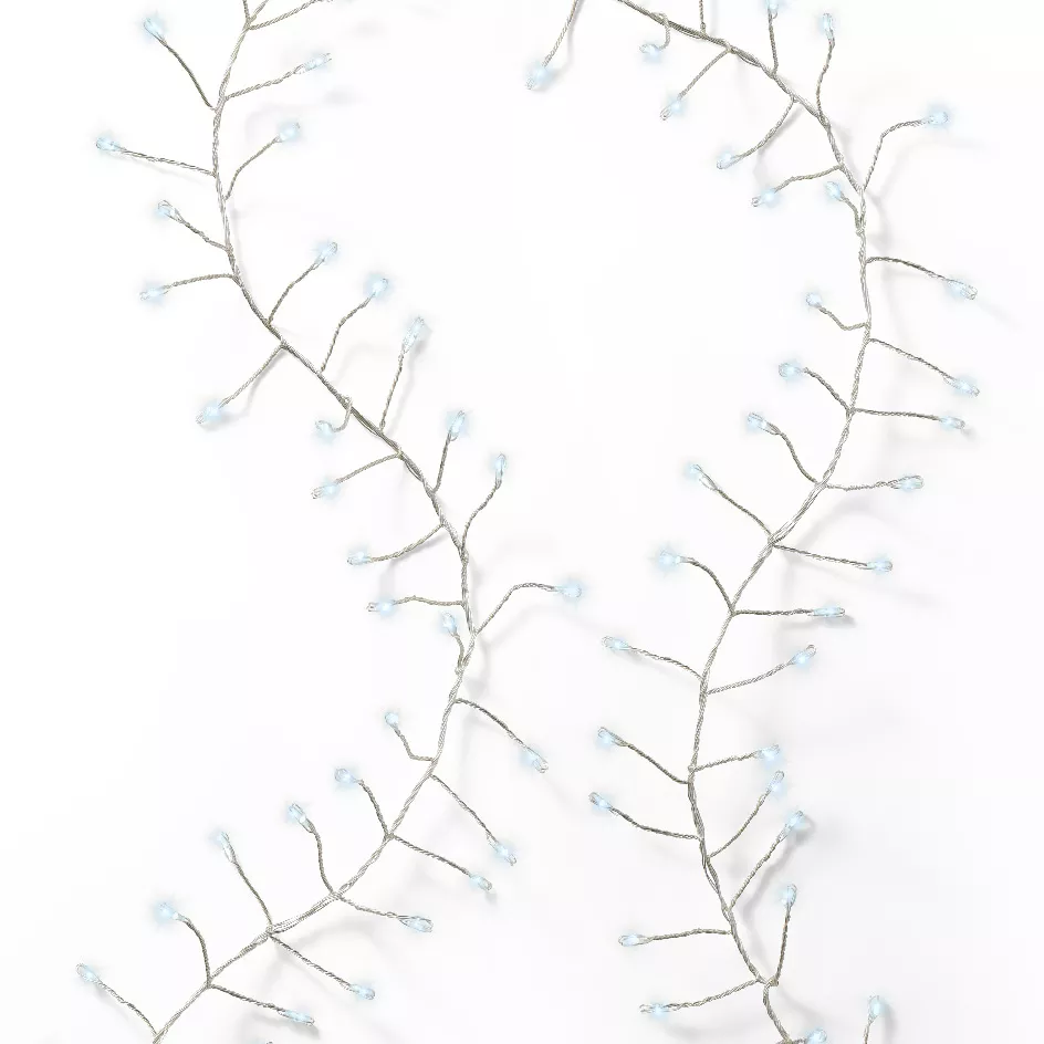 Guirnalda luminosa 6 m 480 Micro LED cable plata Lujo Blanco frÃ­o