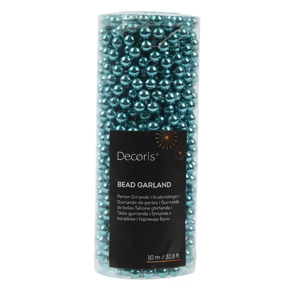 Ghirlanda di perle (10 m) Alpine Blu brillante