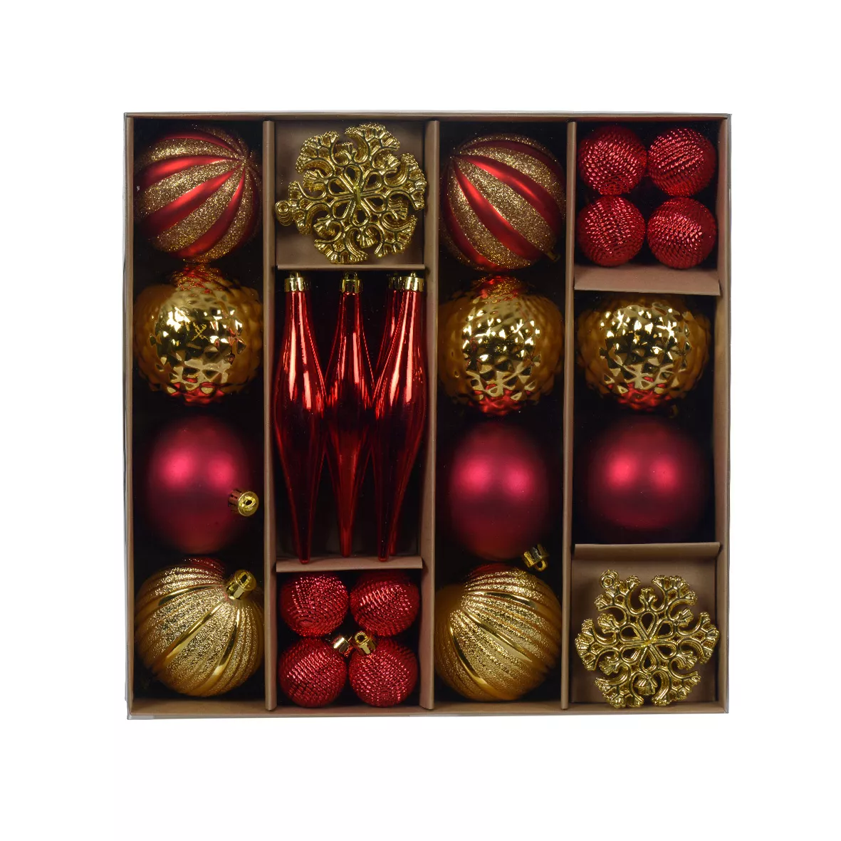 1 Boite mix polystyrene dia8cm assorti MOD A