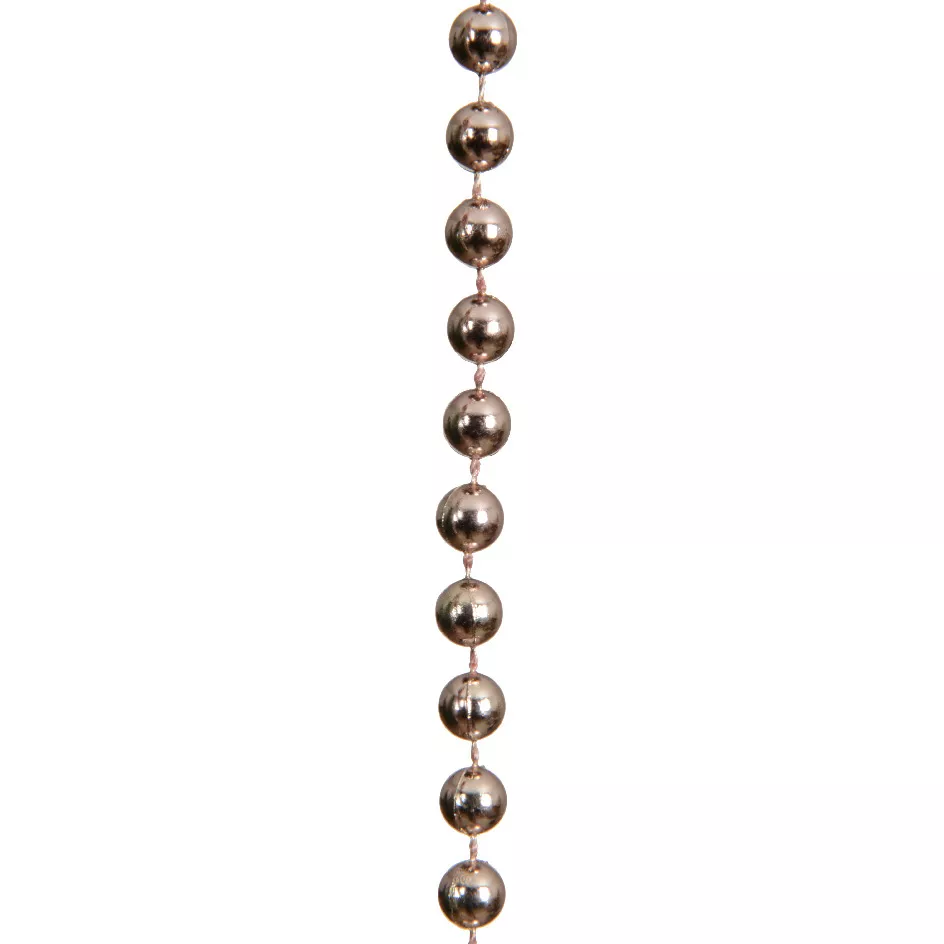1 Guirlande de perles polystyrene dia0.80-L1000cm peach pearl ALPINE