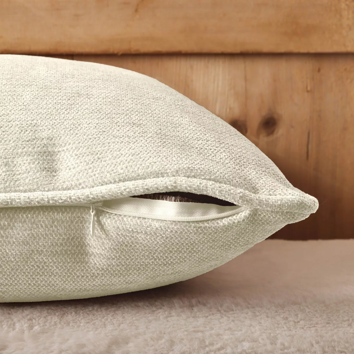 Cuscino rettangolare tessuto (40 x 60 cm) Magnus Beige