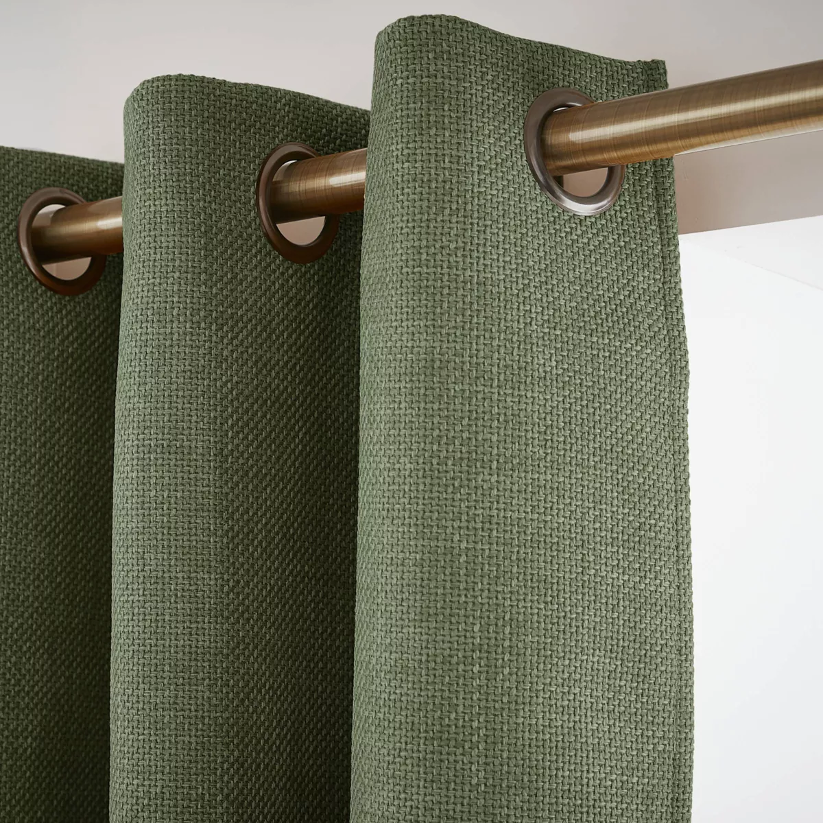 Cortina térmica opaca (280 x 240 cm) Alba Verde kaki