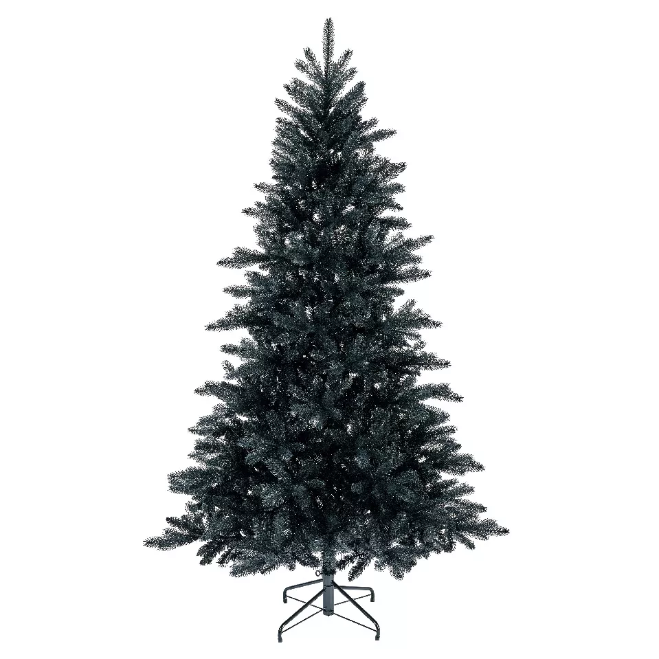 Albero di Natale artificiale (H210 cm) Monaco Nero