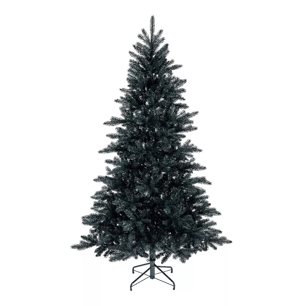 Albero di Natale artificiale (H180 cm) Monaco Nero