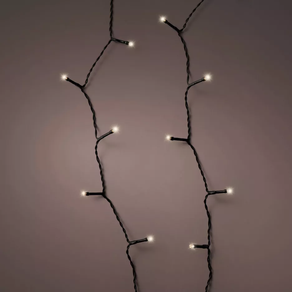 Guirlande lumineuse Durawise à piles 17,90 m Blanc chaud 240 LED CN