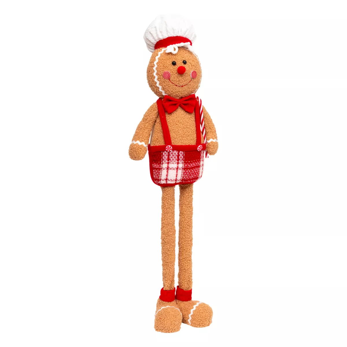 Pan di zenzero con gambe telescopiche (H89 cm) Piccolo cuoco Marrone chiaro