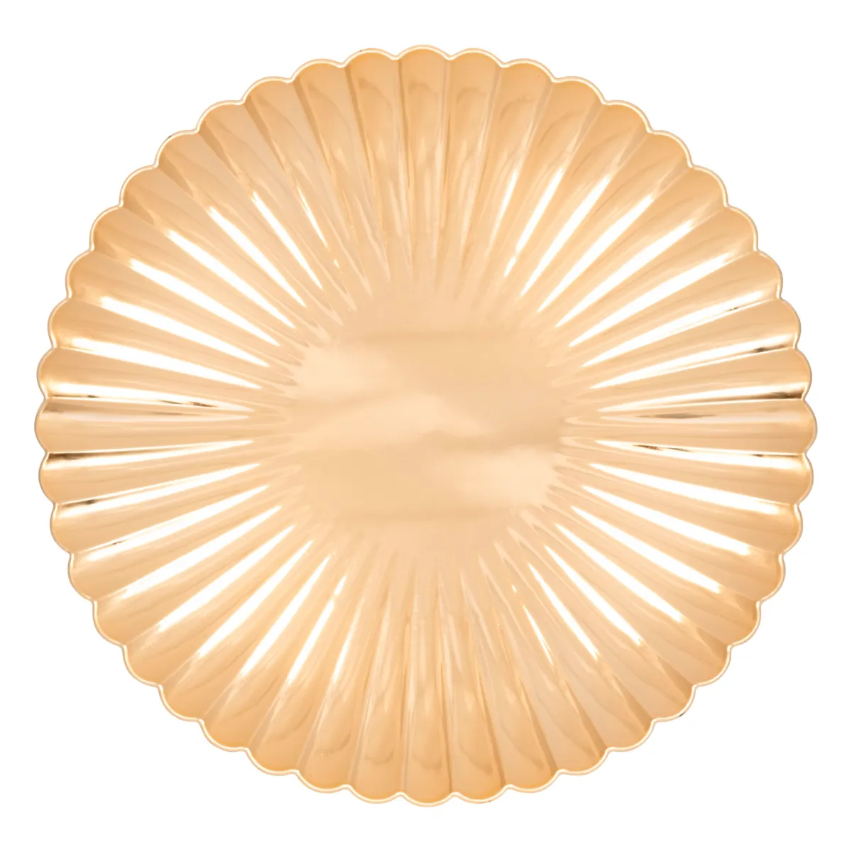 Set di 12 sottopiatti Conchiglia Oro