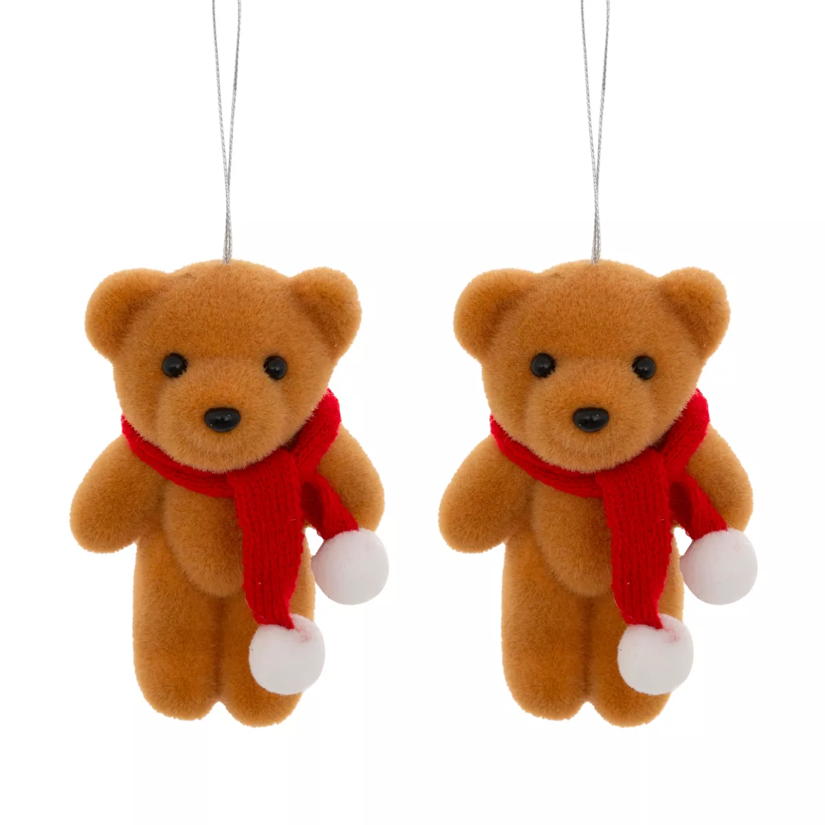 Set di 2 pendenti (H12 cm) Orsetti carini Marrone chiaro