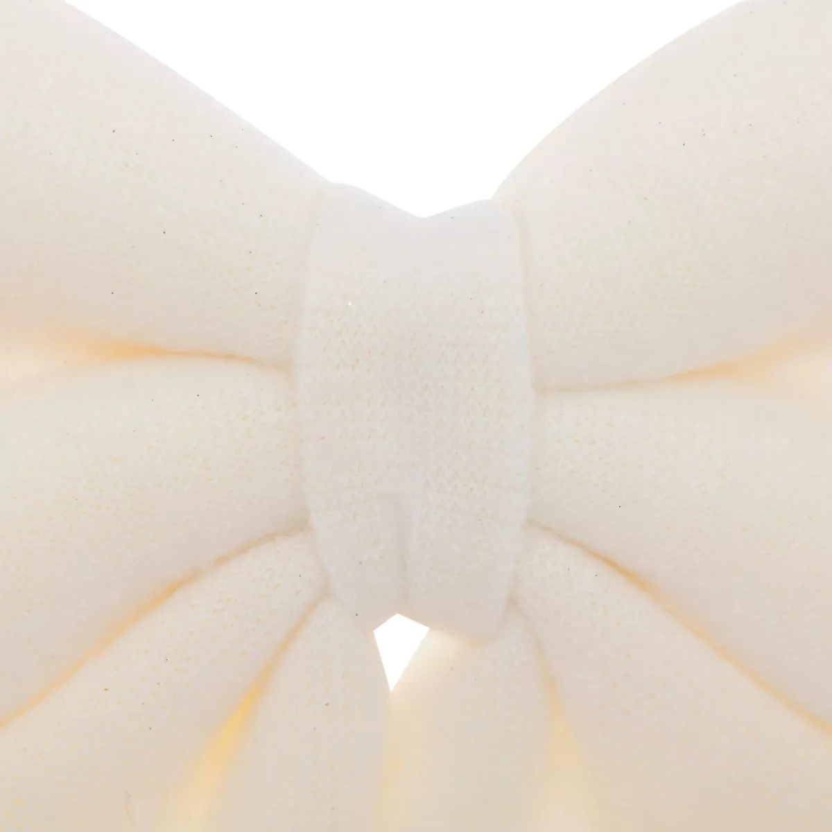 Gran lazo de Navidad en lana (40 x 43 cm) Prestige Blanco