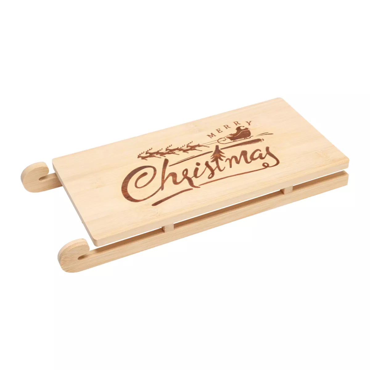 Vassoio di servizio (32 x 14 cm) Slitta Merry Christmas