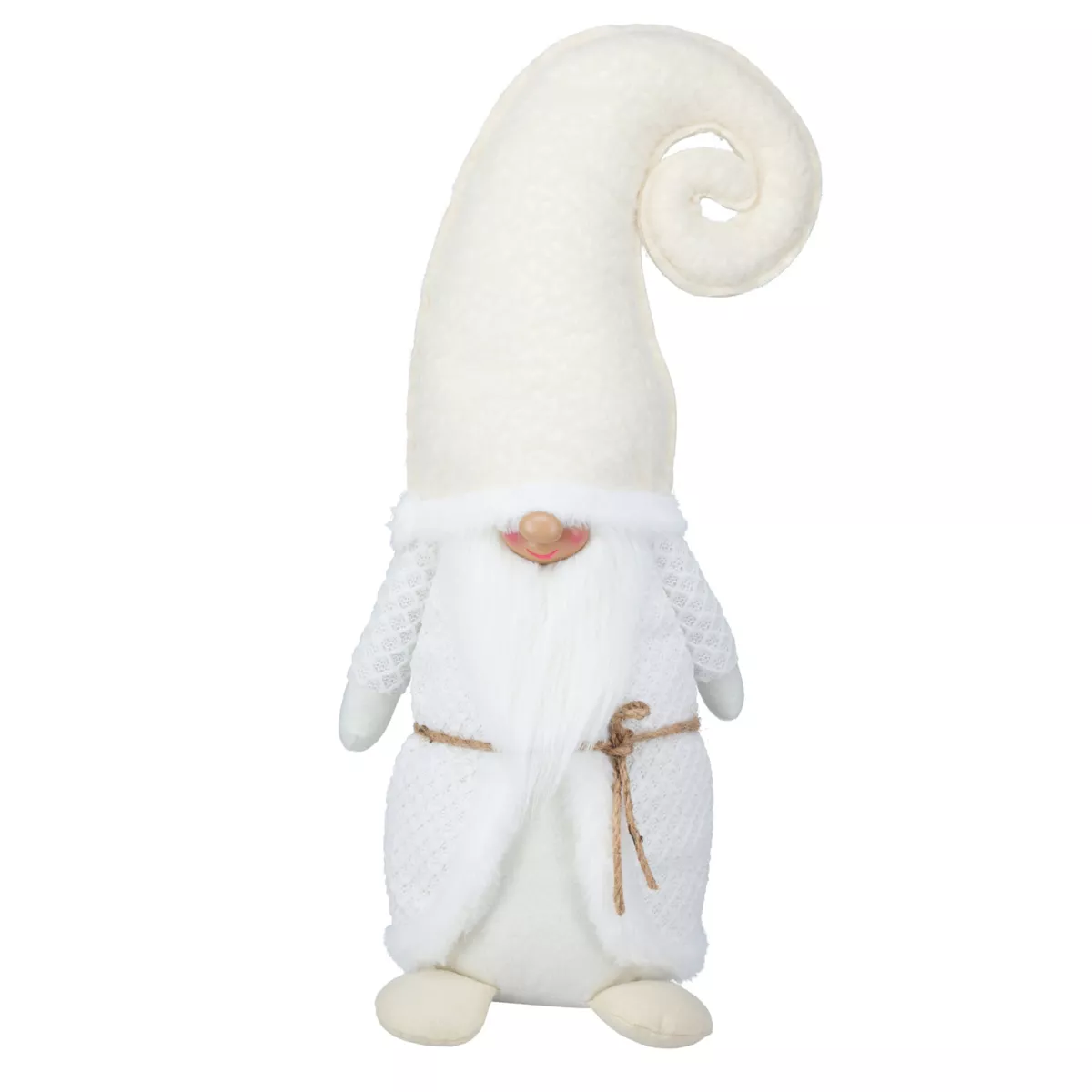 Folletto di Natale (H51 cm) Mister Croquineige Bianco
