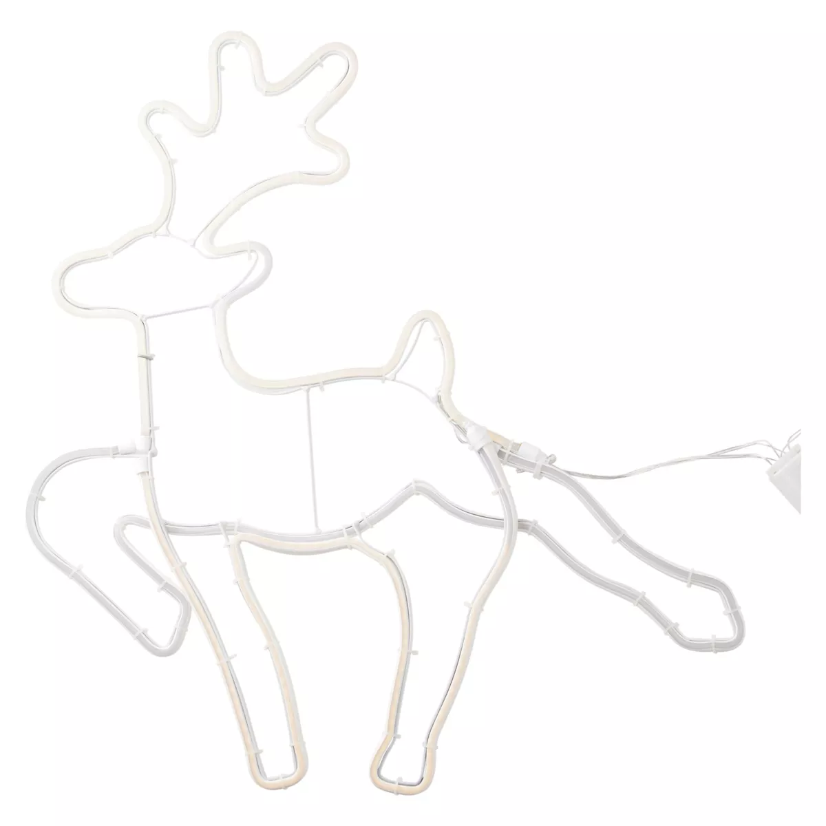 Renna di Natale luminoso 343 LED (H59 cm) Neon Moov light Bianco caldo