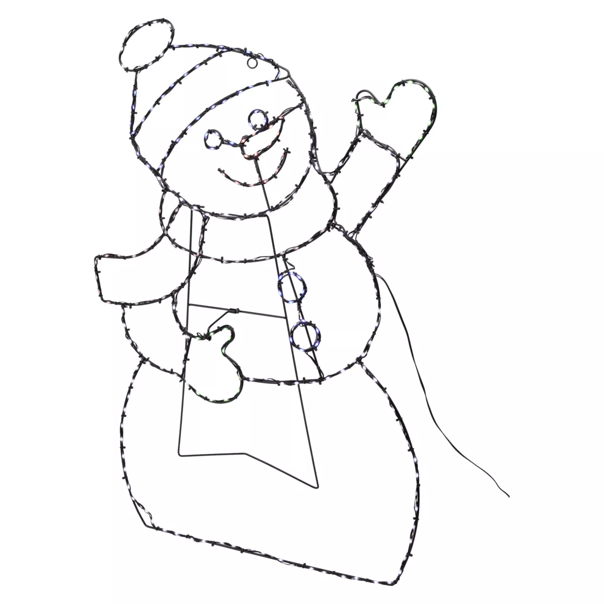 SILHOUETTE LUM BONHOMME DE NEIGE 79CM 246 LED