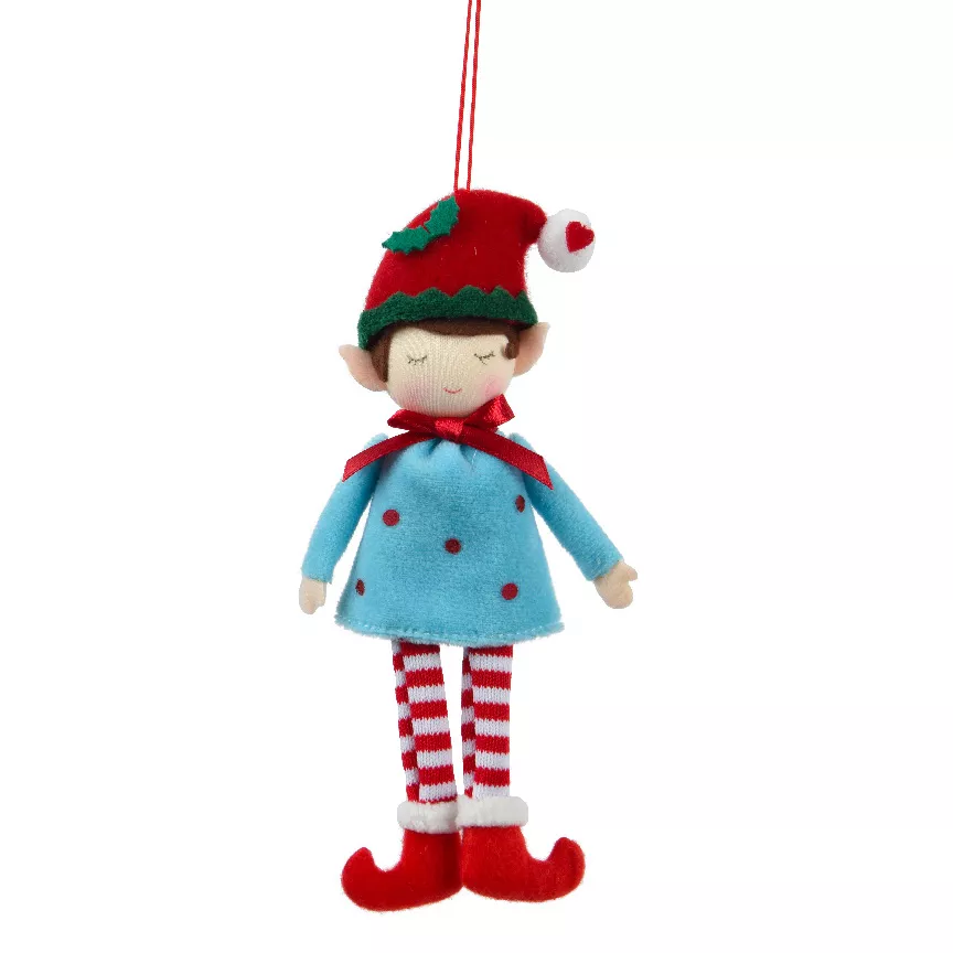 Decorazione Natalizia Sospesa (H17 cm) Nougatine Alice Multicolore