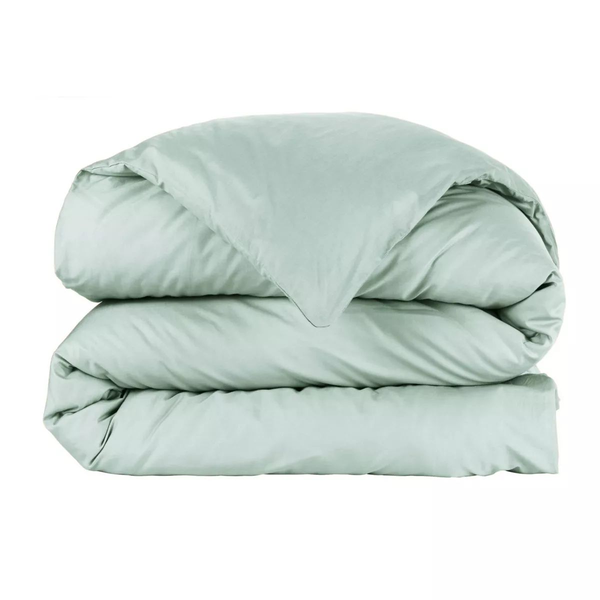 EM - Housse de couette 240 x 220 cm Percale unie CALI Eucalyptus