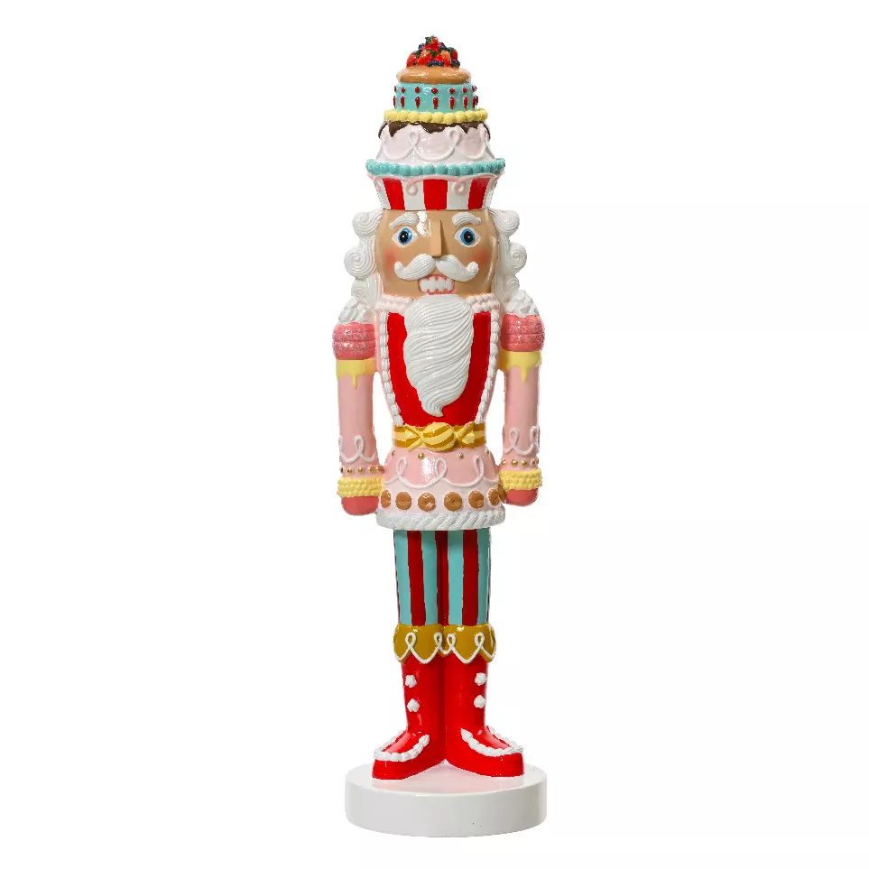 1 Casse-noisette polyresine L10-W9.50-H36cm multi 