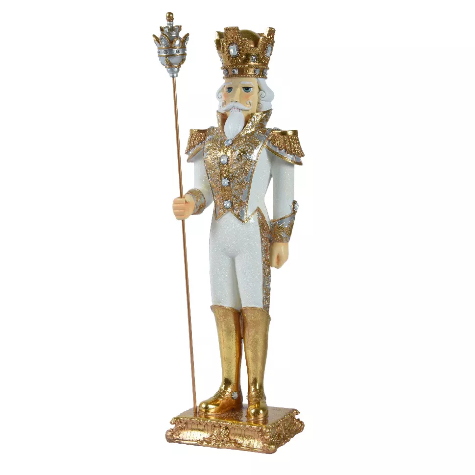 1 Soldat polyresine L53.00-W57.00-H170.00cm or/couleur(s) 