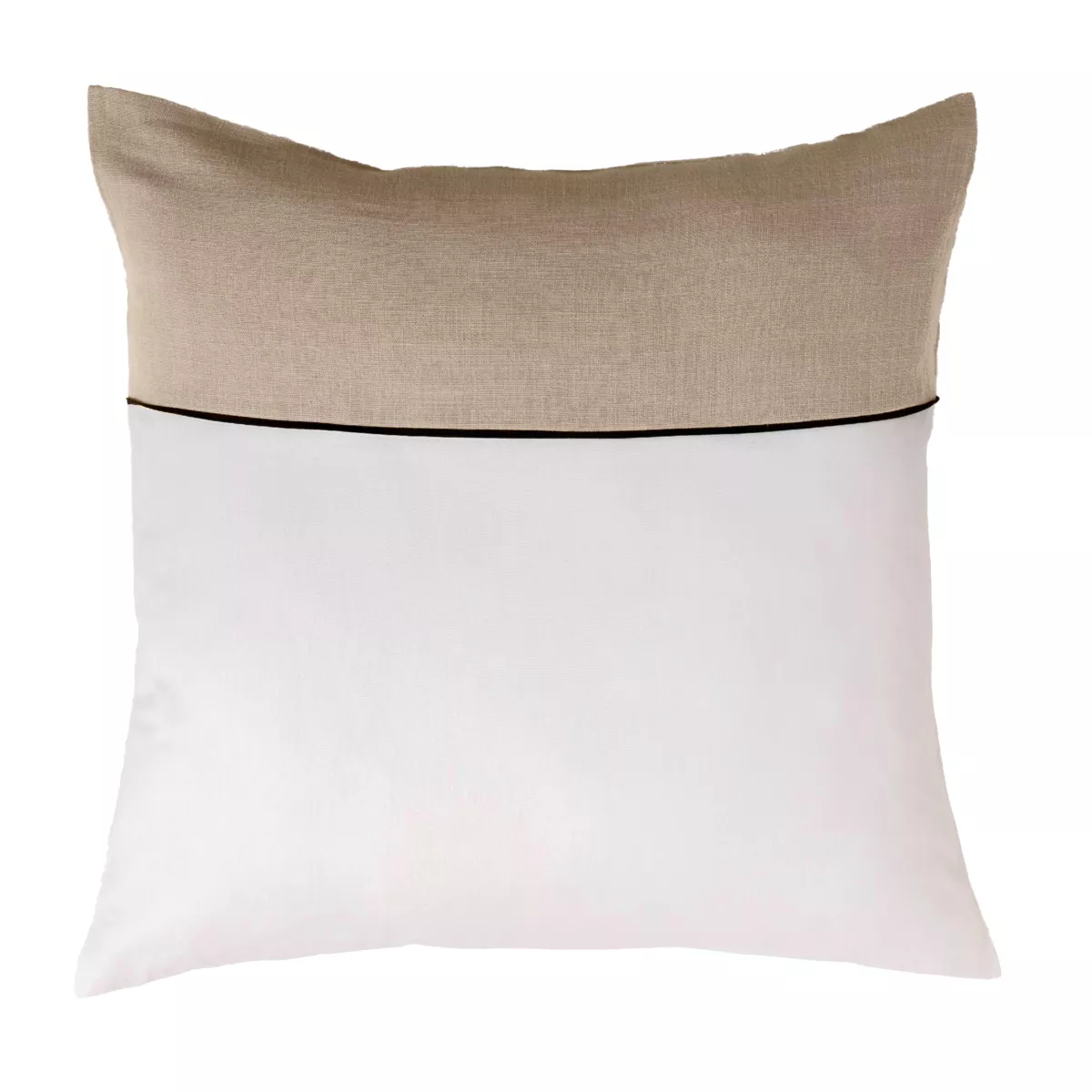 Parure 3 Pices (260 x 240 cm) Gabrielle, Coton uni & Coton TissŽ