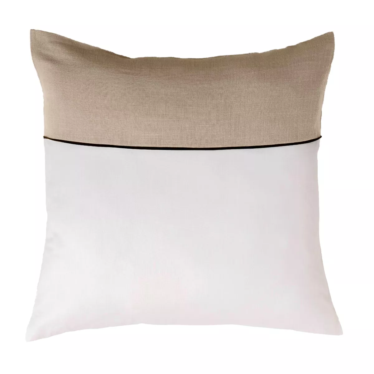 Parure 3 Pices (240 x 220 cm) Gabrielle, Coton uni & Coton TissŽ