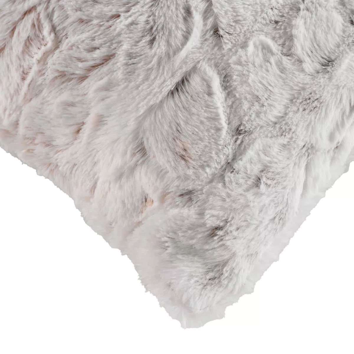 Coussin DŽhoussable (45 x 45 cm) Alaska, Imitation Fourrure/Velours