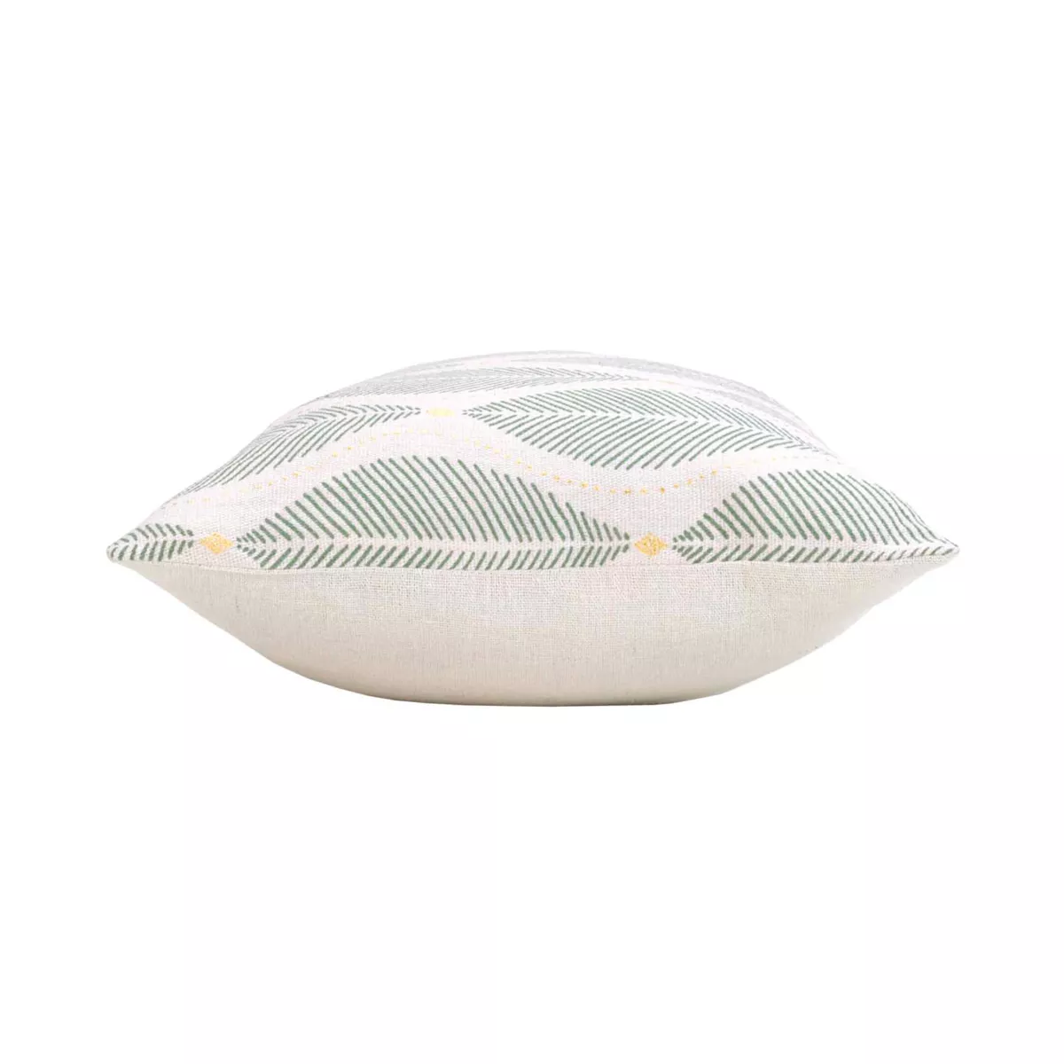 Cojín rectangular de algodón (30 x 50 cm) Maho Verde Pino