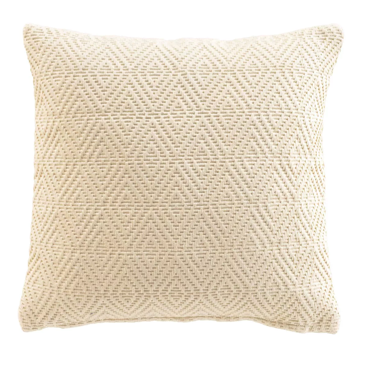 Housse de Coussin (40 x 40 cm) Sylvia, Coton Jacquard
