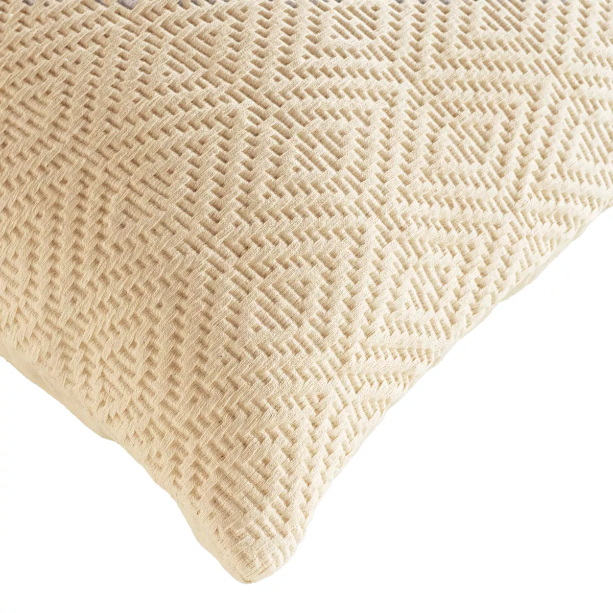 Housse de Coussin (40 x 40 cm) Sylvia, Coton Jacquard