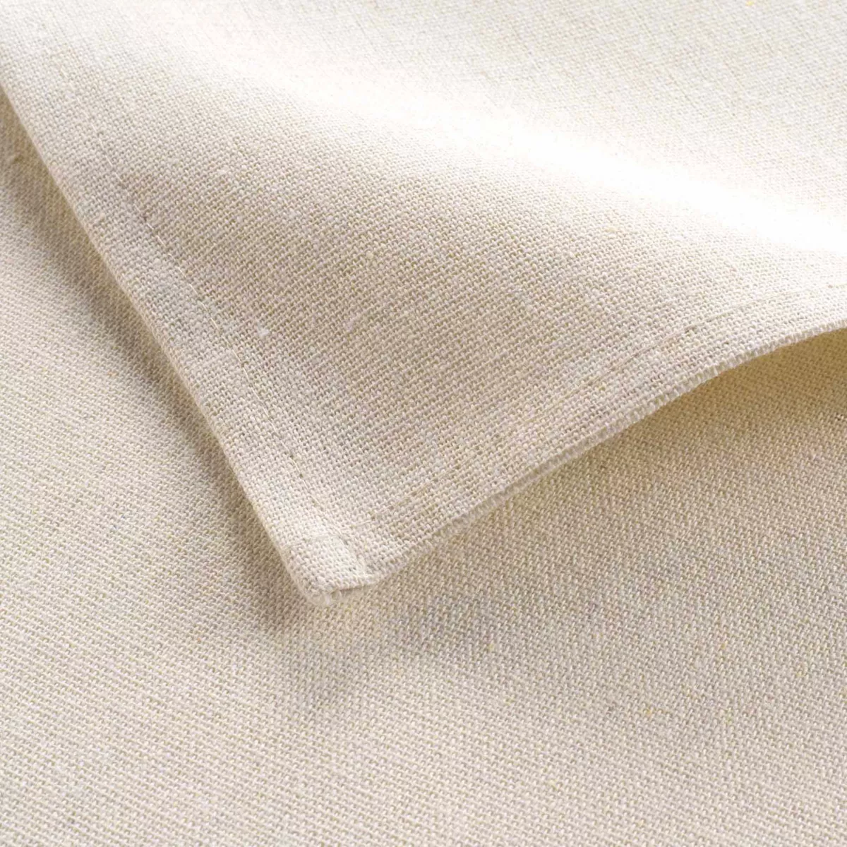 Set di 3 tovaglioli in cotone (40 x 40 cm) Serafine Ecru