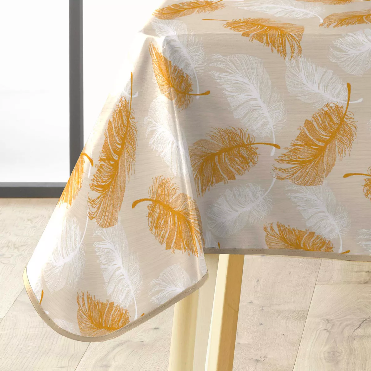 Nappe Rectangle (140 x 240 cm) Sarina, PVC Textilia Pailettes