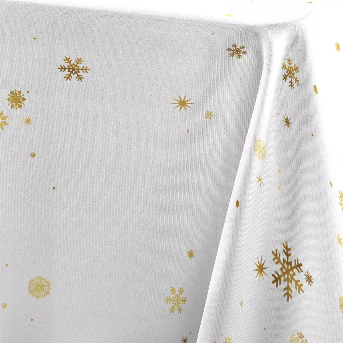 Tovaglia di Natale rettangolare (150 x 240 cm) Constellation Bianco e dorato