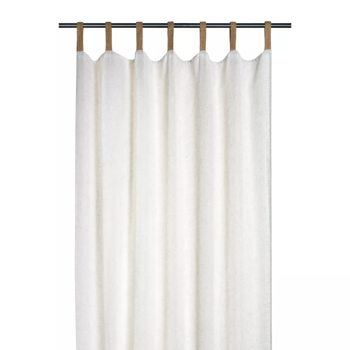 Tenda a pannello in lino (140 x 240 cm) Solane Ecru