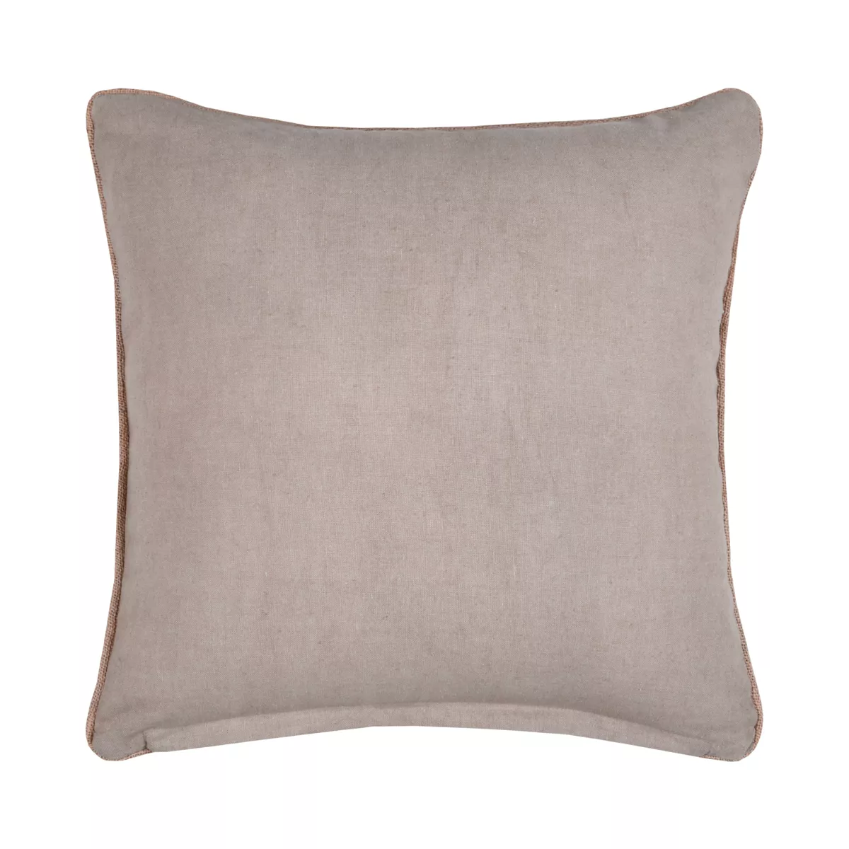 Cuscino quadrato in cotone (45 x 45 cm) Oriana Ecru