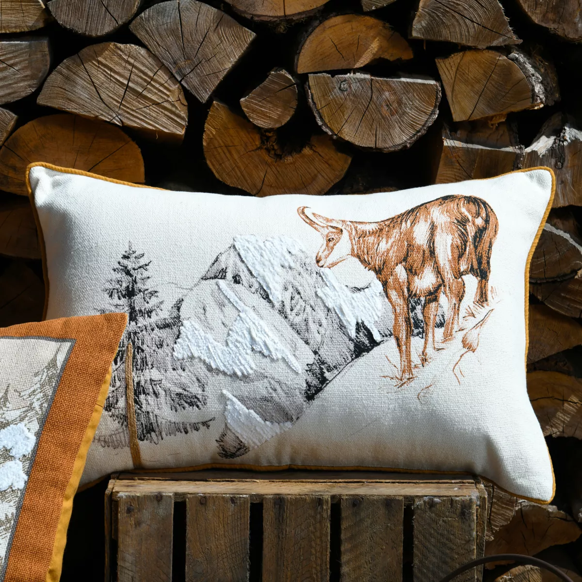 COUSSIN WILDFOREST CAMEL 40X60