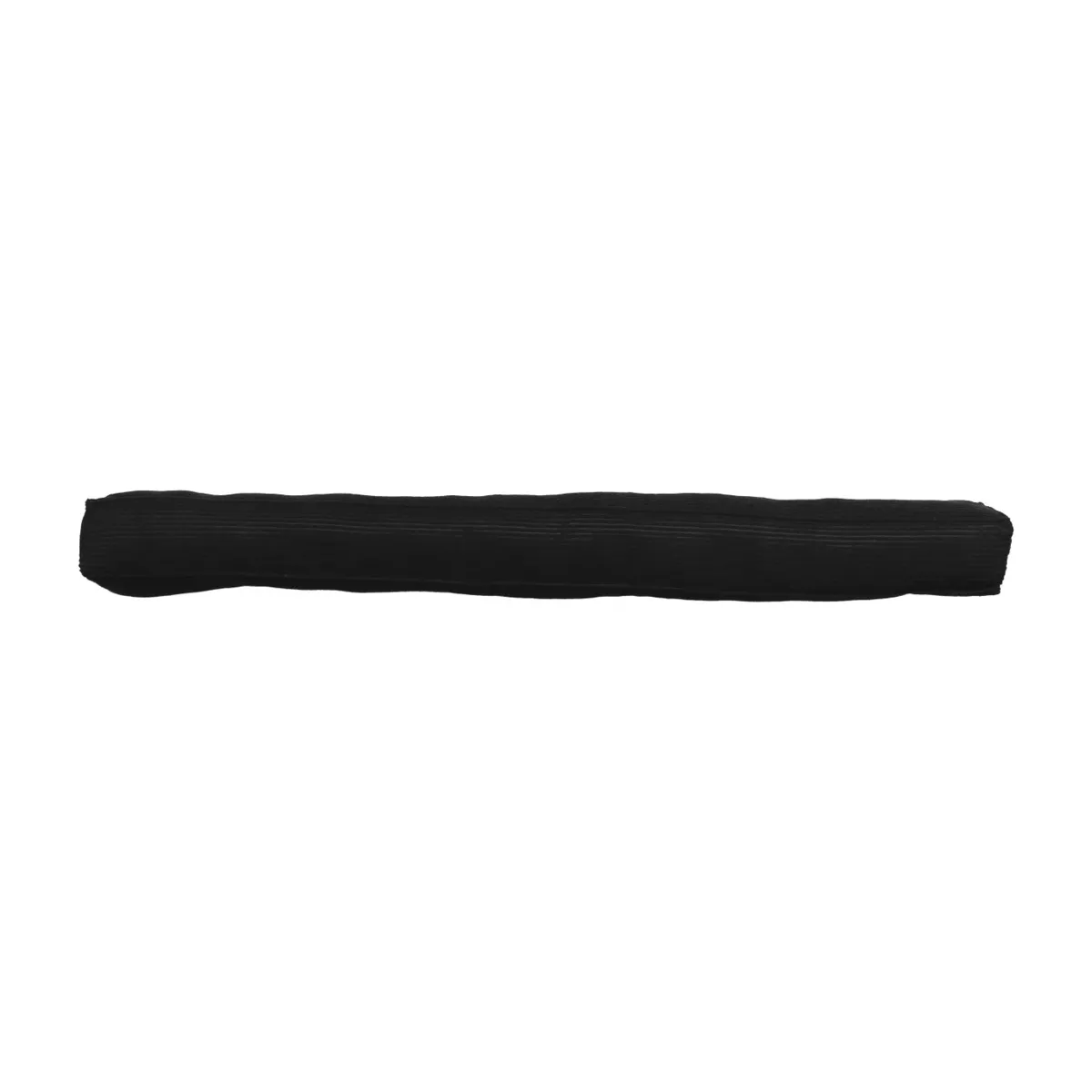 Cuscino basso per porta in velluto a coste (80 cm) Edouard Nero