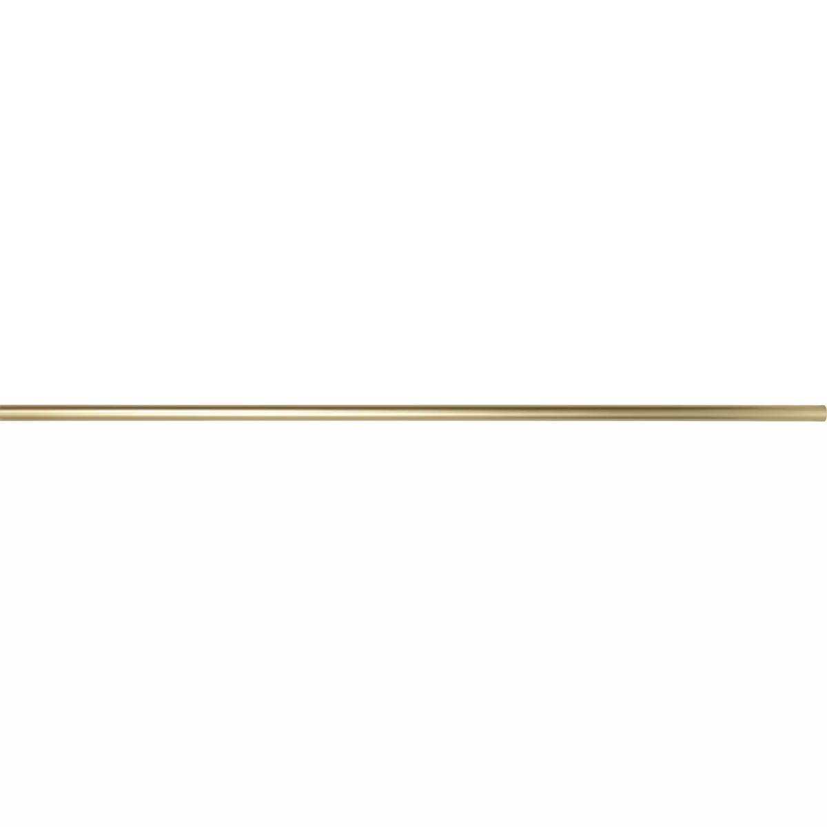 Barra de cortina extensible de metal (L185 - 350 cm / D28 mm) Lino Oro